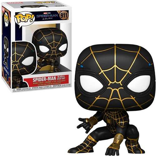 Funko Pop! Spider-man No Way Home Black & Gold Suit #911 
