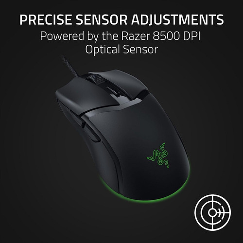 Mouse Gamer Razer Cobra Ultraligero Switches Ópticos 8500dpi Negro