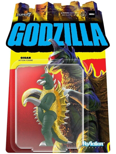 Super7 Toho Godzilla Gigan - Figura De Acción De Toho Godzil