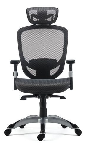 Silla De Oficina Hyken Technical 53293 Color Gris Carbn Por