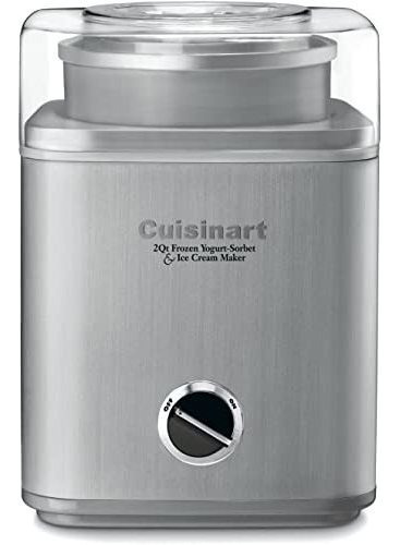 Cuisinart, Máquina De Helados Y Yogur Congelado, 2 Cuartos D