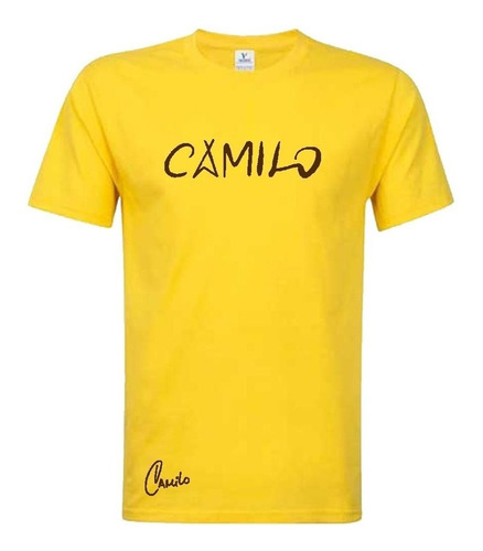 Polera Estampada Camilo Cantante - Concierto