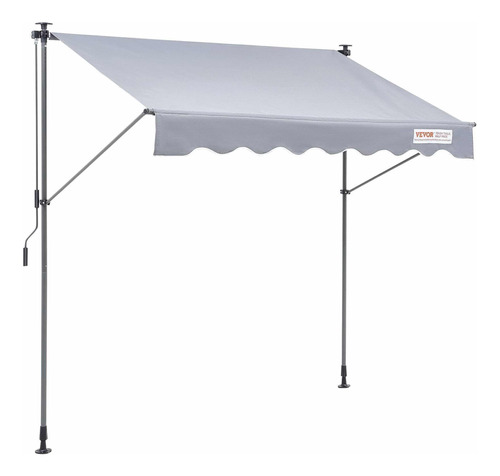 Vevor Toldo Retráctil Manual Ajustable Exteriores 78''x47''