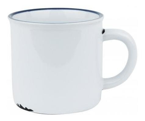 Pack 3x: Taza Cafe Ceramica Estilo Esmaltado Vintage 7x6.5