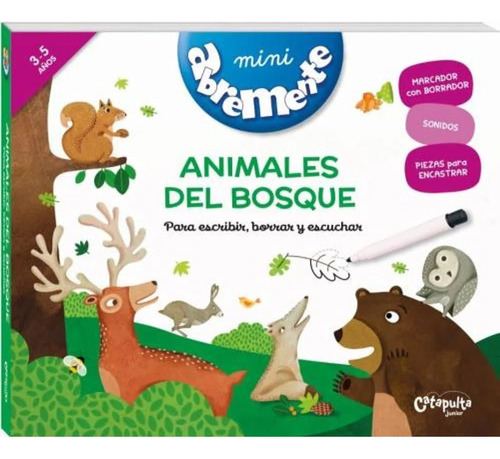 Libro Abremente Mini Sonoro Animales Catapulta