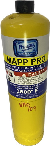 Propano Amarilla Mapp Pro