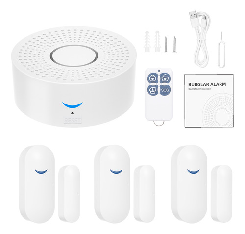 Buscapersonas Wifi Para Cuidadores Y Sensor De Puerta Con Ap