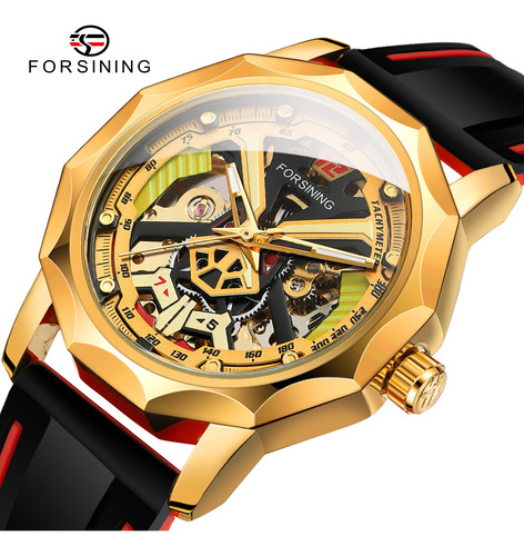 Reloj Mecánico Automático De Negocios Para Hombre Con Correa