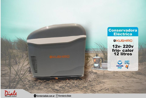Imagen 5 de 7 de Conservadora Eléctrica Frio Calor Kushiro 7,5l. 12v/220v
