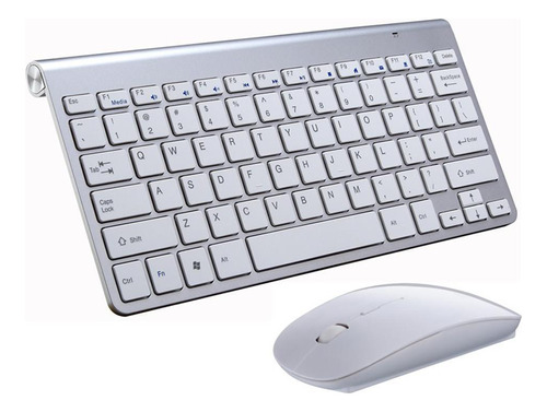 Keyboard Mouse Receptor Usb Portátil Combo Para Pc Pequeño