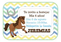 Comprar Candy Bar Mini Kit Imprimible Caballo Mod.7 Cumple Caballos