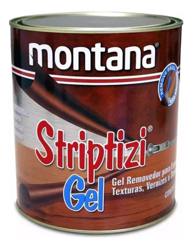 Removedor Gel Tinta E Verniz Striptizi Montana 1kg