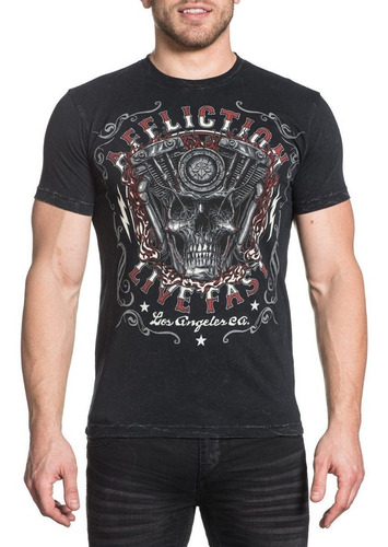 Imagen 1 de 4 de Remera Affliction Horse Power