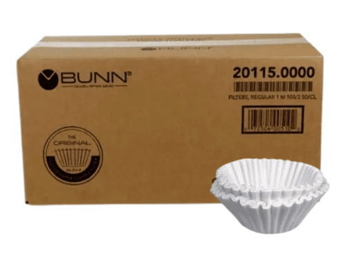 2 Cajas Bunn 20115.000 Filtro Papel 2000 Pz Entrega Inmediat