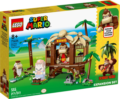 Lego Super Mario - Casa Del Árbol De Donkey Kong - Set 71424