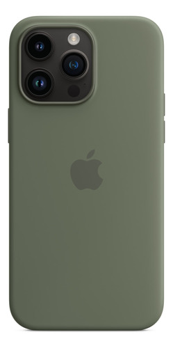 Silicone Case iPhone 14 Pro Max ( Verde Oliva)