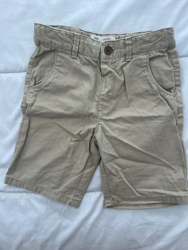 Short Beige Infantil Zara Niño - Talle 2-3 Años -  $260