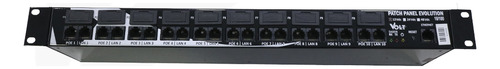 Patch Panel Poe Volt Fast 10 Portas 12v Evolution Snmp