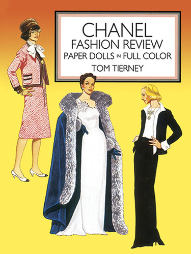 Libro: Chanel Fashion Review Paper Dolls In Full Color (dove
