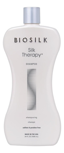 ChampĂș Biosilk Silk Therapy, Limpiador Suave Para El Cabello