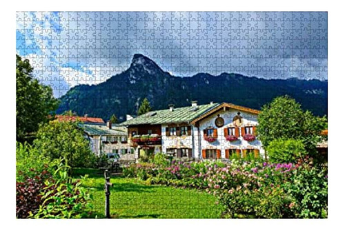 Puzzle 1000 Piezas Casa Típica En Oberammergau Bav