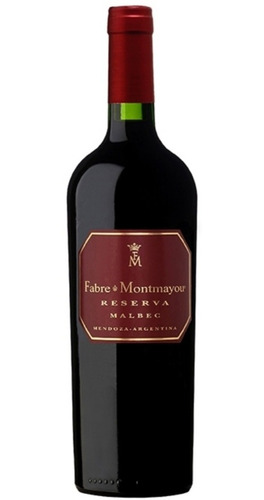 Vino Fabre Montmayou Reserva Malbec 750ml Local 