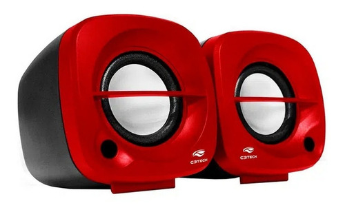 Alto-falante C3Tech SP-303 portátil vermelho 