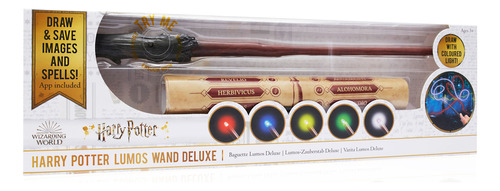 Varita deluxe lumos wand - harry potter