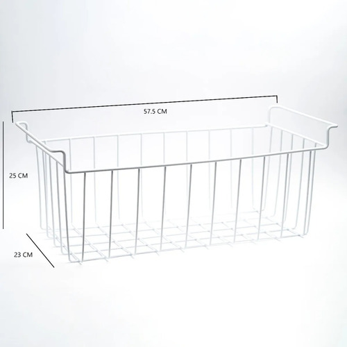 Imagen 2 de 4 de Canasto Organizador Congeladores Horizontales (57.5x25x23cm)