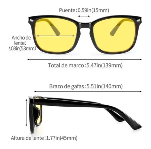 Lentes Mica Amarilla Anti Blue Light Cuotas sin inter s