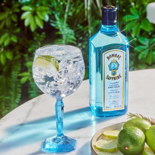 Ginebra Bombay Sapphire 750 Ml - 12 Pack