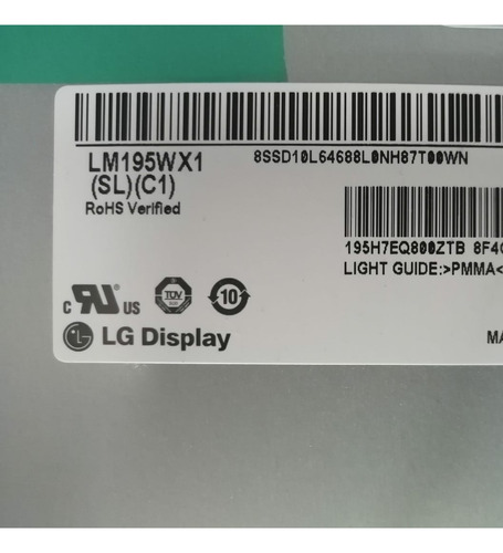 Pantalla Lenovo 19.5 Ideace 330-20igm Lm195wx1-sl C1