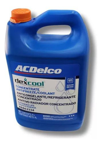 Refrigerante Acdelco Anaranjado Dex-cool 88863334