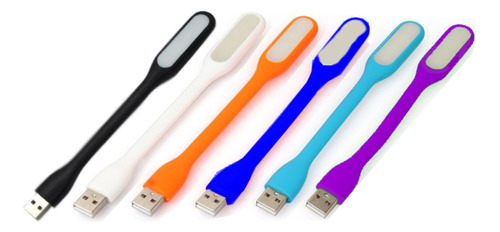 Pack X10 Unidades Lampara Leds Usb Flexible Oferta