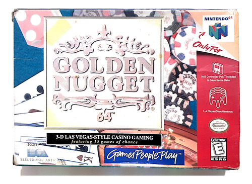 Jogo Golden Nugget Nintendo 64.