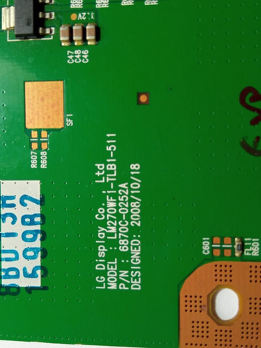 Tarjeta T-com Lg, Lm270wf1-tlb1-511 (Usado)