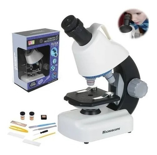 Niños Microscopio Objetos Y Observación De Alta Definición