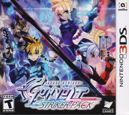 Azure Striker Gunvolt Striker Pack Juego Nintendo 3ds Karzov