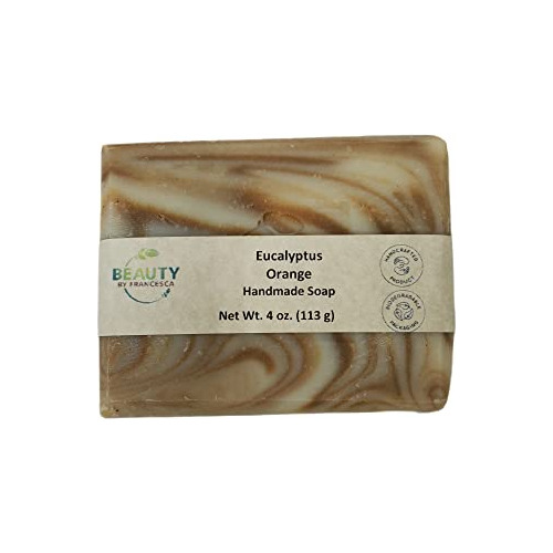 - Handmade Eucalyptus Orange Soap Bar  100% Natural ...