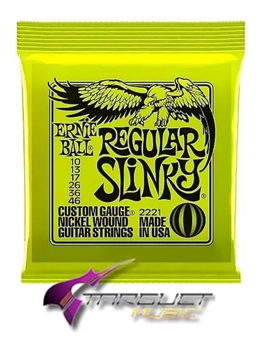 Ernie Ball Encordado Guitarra Electrica  0,10