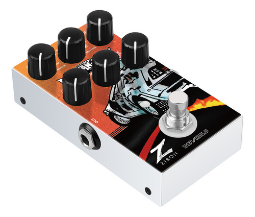 Pedal Guitarra Ziron Delorean Com 9 Delays True Bypass Usb C