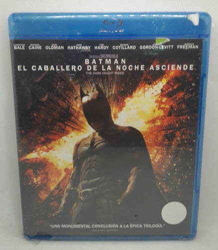Batman El Caballero De La Noche Asciende / Blu Ray / Nuevo