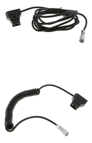 2 Cables De Alimentación D-tap Para Cámara Blackmagic Pocket