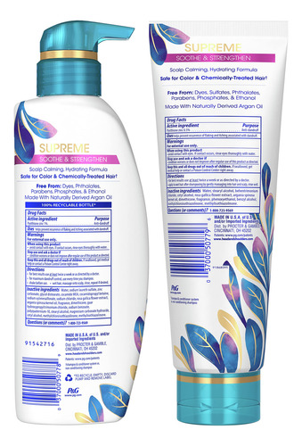 Conjunto De Shampoo E Condicionador Head & Shoulders Supreme