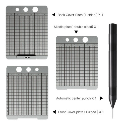 Cobo Tablet Punch Backup Semilla Ledger Trezor Safepal