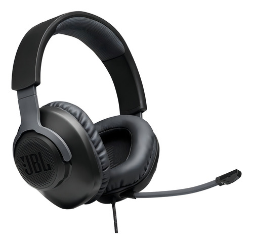 Audífonos gamer JBL Quantum 100 JBLQUANTUM100 negro - Excelente (Reacondicionado)