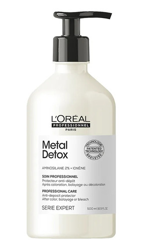 Metal Detox Acondicionador  500 Ml Loreal