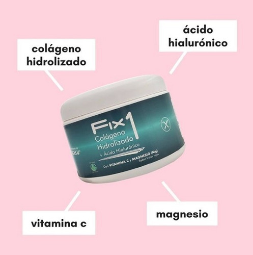 Colágeno Hidrolizado + Ácido Hialurónico - Fix 1