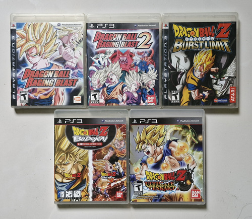 Dragon Ball Coleção Ps3 Originais Mídias Físicas (Usado)