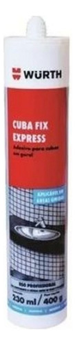 Cuba Fix Express Pegamento Adhesivo Para Cuba/tarja Cocina Wurth